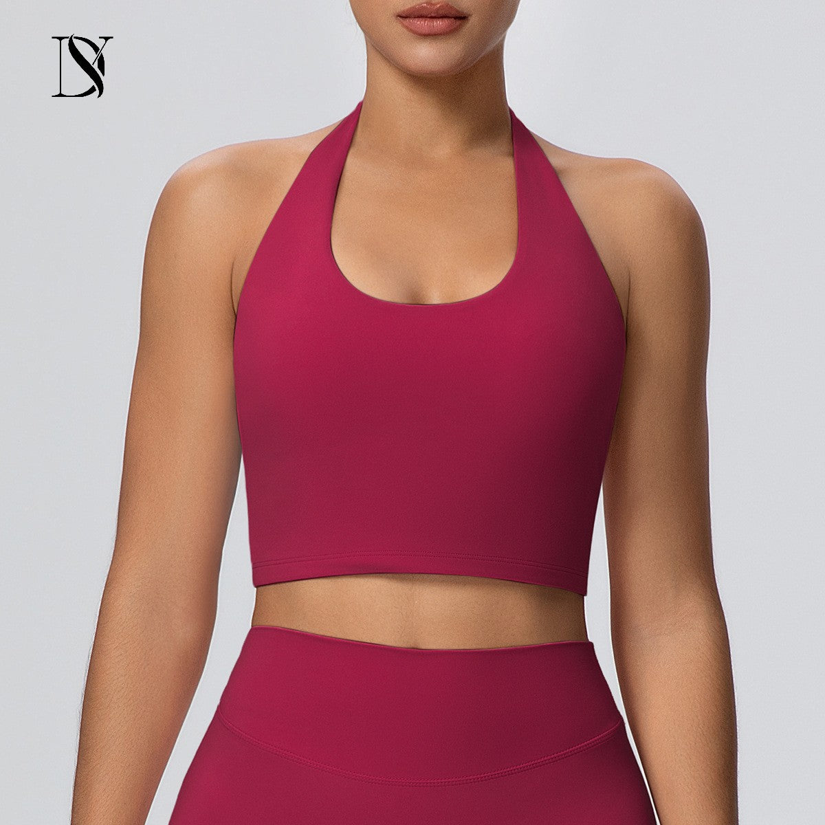 Top deportivo para mujer con espalda cruzada para hacer ejercicio, gimnasio, yoga
