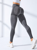 Leggings deportivos acampanados para mujer, pantalones de yoga para gimnasio con cintura en V y realce de glúteos
