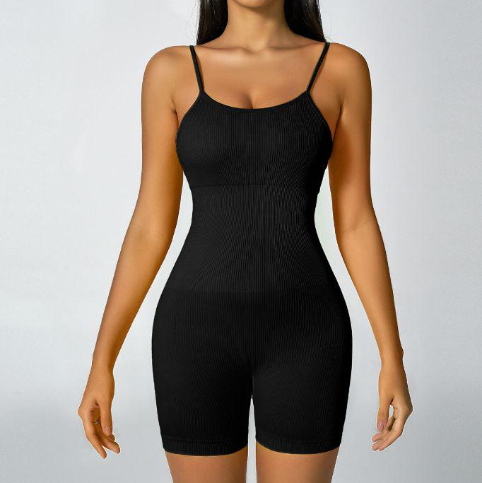 Body femenino con tirantes dobles, moldea el cuerpo, para entrenamiento, gimnasio y yoga