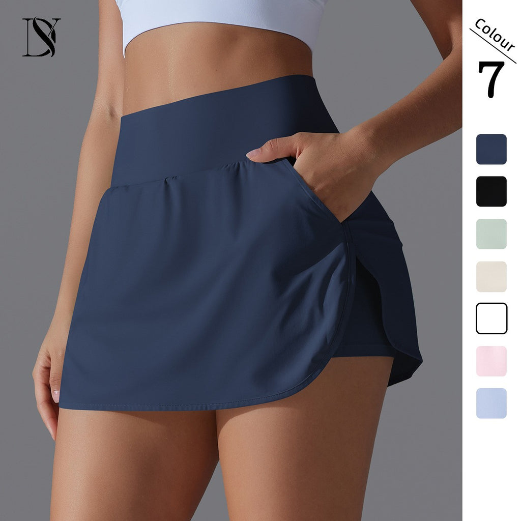 Vestido y gorra deportivo para mujer, sin mangas, ajustado, para entrenamiento, golf, tenis, fitness